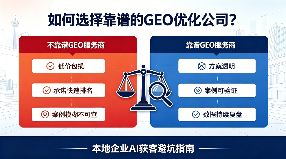 忻州如何选择靠谱的GEO优化公司？本地企业AI获客避坑指南